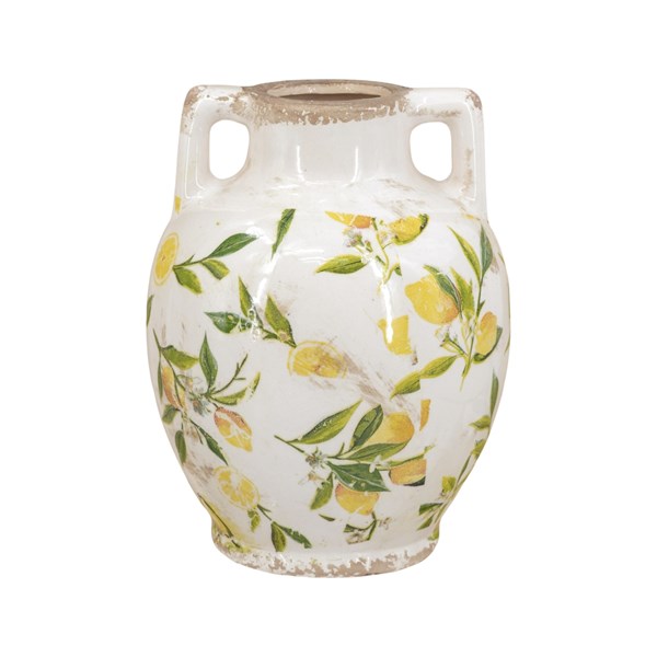 Lemon Pattern Vase 17x22cm Lemon Pattern Vase 17x22cm