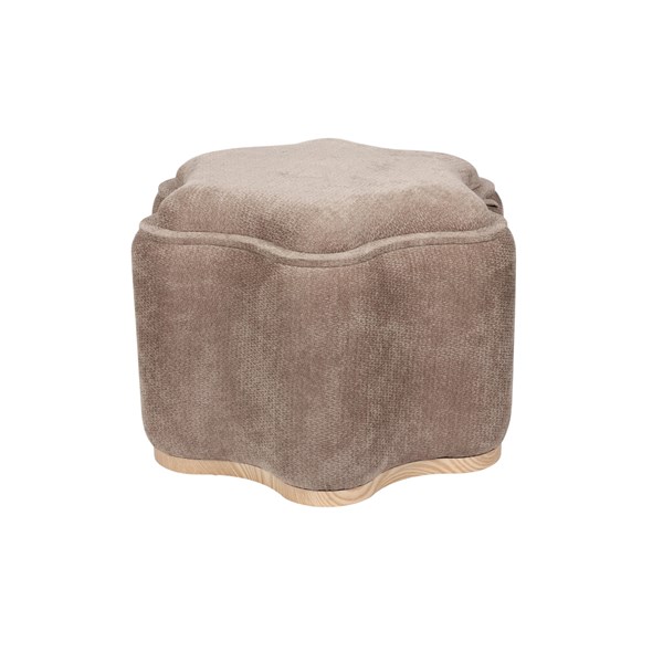 Curvy Storage Ottoman with Tray Top 62x44cm Curvy Storage Ottoman with Tray Top 62x44cm