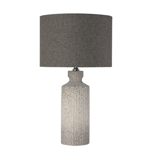 Ceramic Stone Lamp Grey 58cm Ceramic Stone Lamp Grey 58cm
