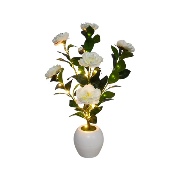 LED Camellia Tree White (36L) 55cm LED Camellia Tree White (36L) 55cm