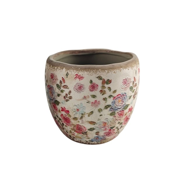 Vintage Rose Planter 14cm Vintage Rose Planter 14cm