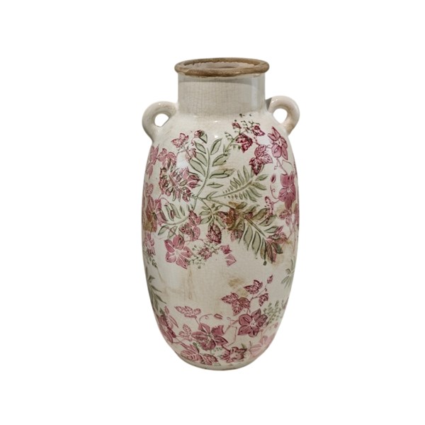 Floral Meadow Amphora Vase 25cm Floral Meadow Amphora Vase 25cm