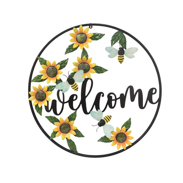 Sunflower Bee Wall Art 60cm Sunflower Bee Wall Art 60cm
