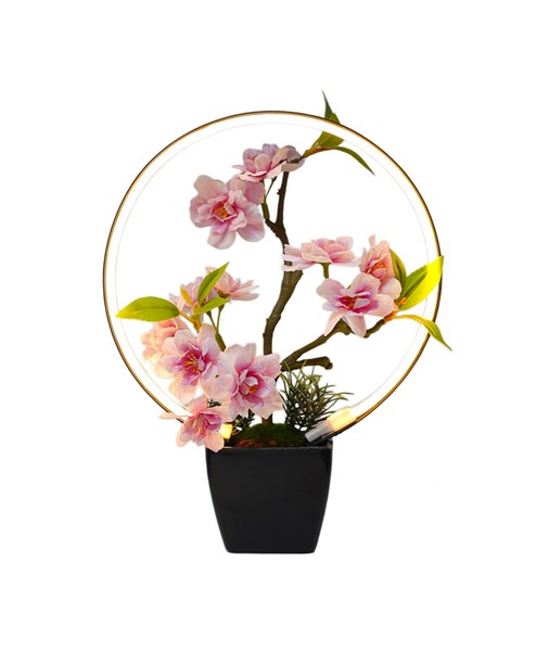 LED Pink Blossom Lamp 26cm LED Pink Blossom Lamp 26cm