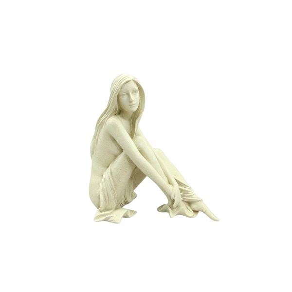 Seated Relaxing Lady 23cm Seated Relaxing Lady 23cm