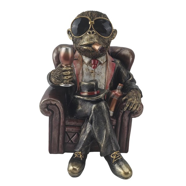 Gentlemens Monkey 22x26cm Gentlemens Monkey 22x26cm