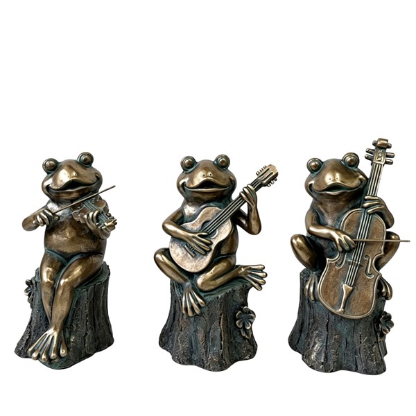 Musical Frogs 22cm 3 Assorted Musical Frogs 22cm 3 Assorted
