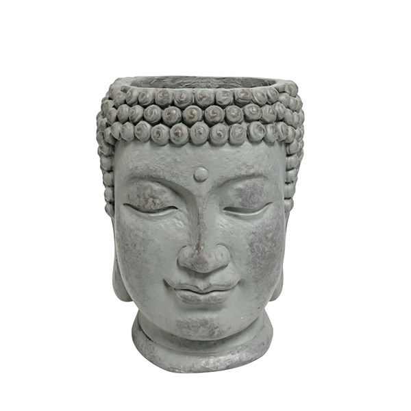 Grey Buddha Planter 29cm Grey Buddha Planter 29cm