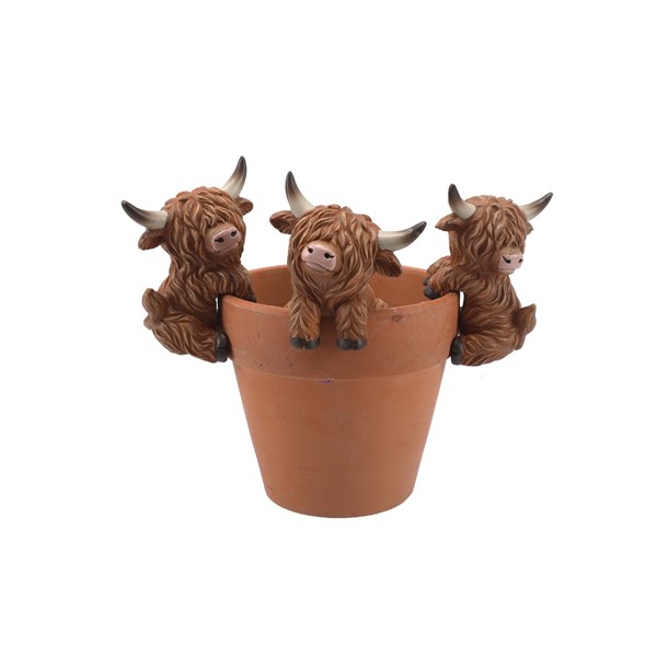 Highland Pot Hangers 10cm 3 Assorted Highland Pot Hangers 10cm 3 Assorted