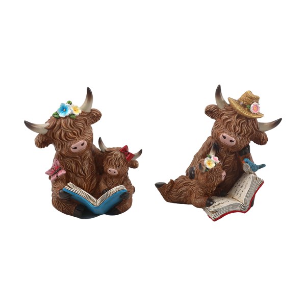 Highland Reading 17cm 2 Assorted Highland Reading 17cm 2 Assorted