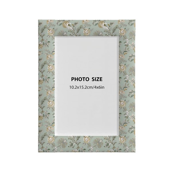 Sage Floral Photo Frame 4x6 Sage Floral Photo Frame 4x6