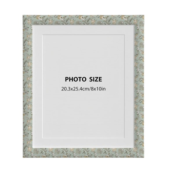 Sage Floral Photo Frame 8x10 Sage Floral Photo Frame 8x10