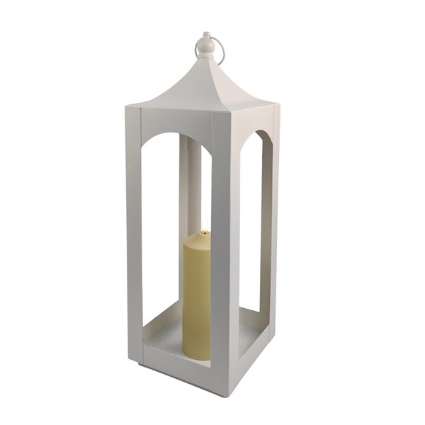 LED Pagoda Lantern White 54cm LED Pagoda Lantern White 54cm