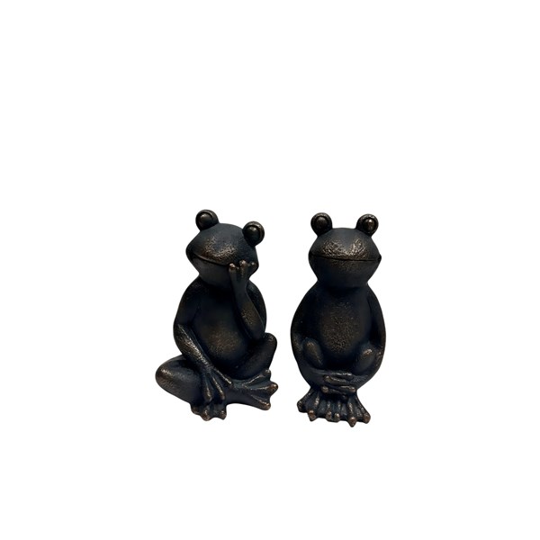 Garden Frogs 40 x 44cm 2 Assorted Garden Frogs 40 x 44cm 2 Assorted