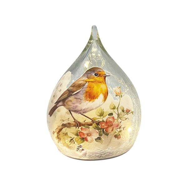 LED Teardrop Robin 12cm LED Teardrop Robin 12cm