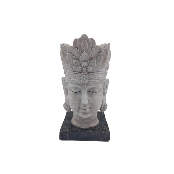 Floral Buddha Head 25cm Floral Buddha Head 25cm