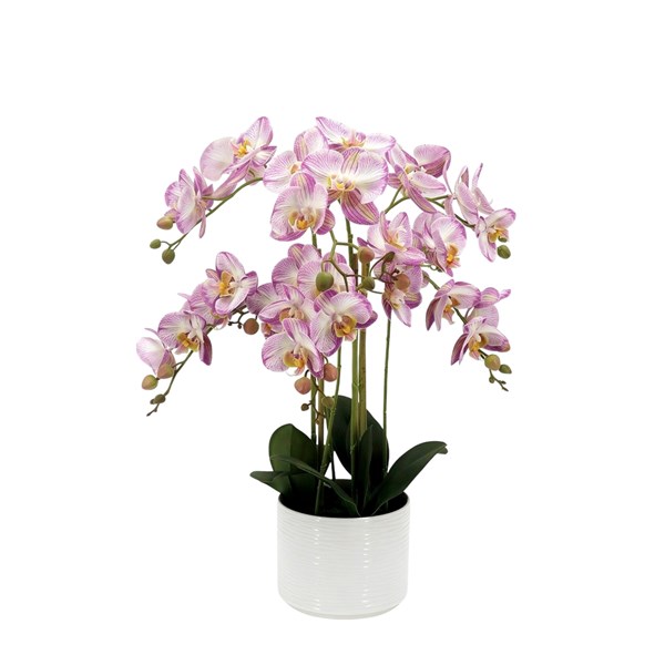Pink Orchid Round Pot 56cm Pink Orchid Round Pot 56cm