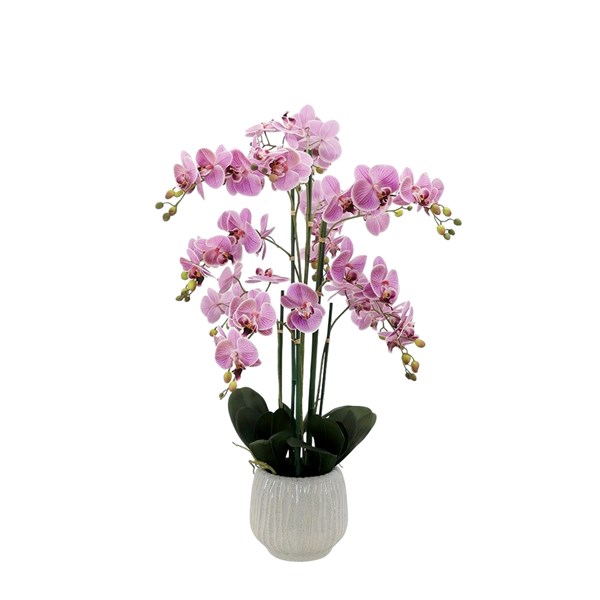 Purple Orchid Round Pot 94cm Purple Orchid Round Pot 94cm