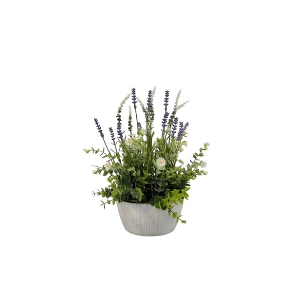 Oval Potted Lavender 33cm Oval Potted Lavender 33cm