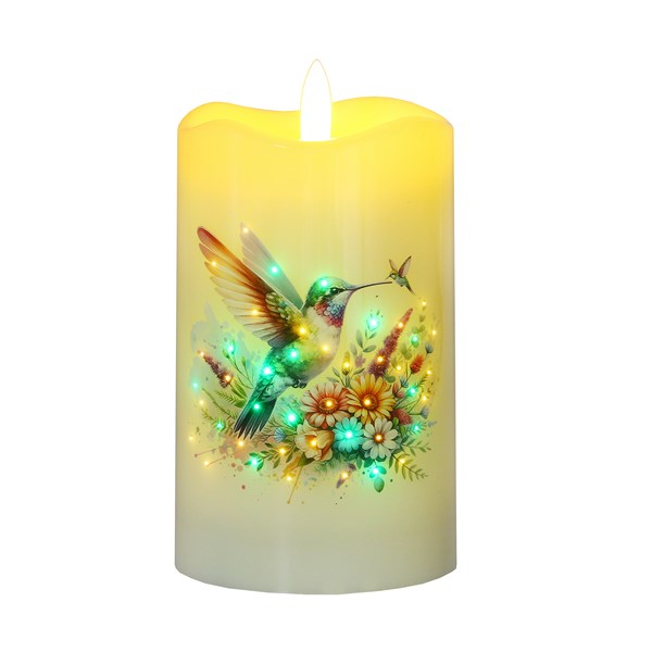 LED Humming Bird Candle 7.5cmx12.5cm LED Humming Bird Candle 7.5cmx12.5cm