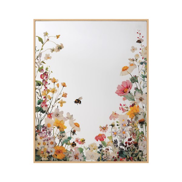Floral Mirror 40 x 50cm Floral Mirror 40 x 50cm