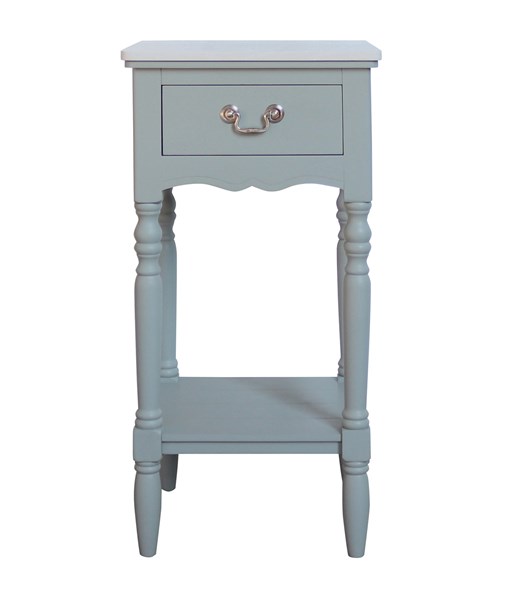 Aqua Grey End Table 36x71cm Aqua Grey End Table 36x71cm