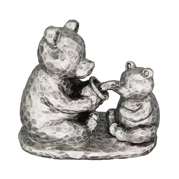 Bear Family Silver 15cm Bear Family Silver 15cm