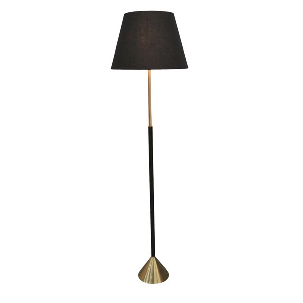 Black & Gold Floor Lamp 152cm Black & Gold Floor Lamp 152cm