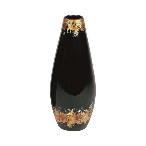 Black Inferno Bullet Vase 37cm Black Inferno Bullet Vase 37cm