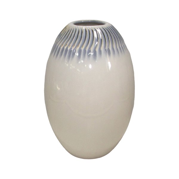 Blue & White Bee Hive Vase 27cm Blue & White Bee Hive Vase 27cm