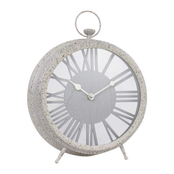 Brown Table Clock 26cm