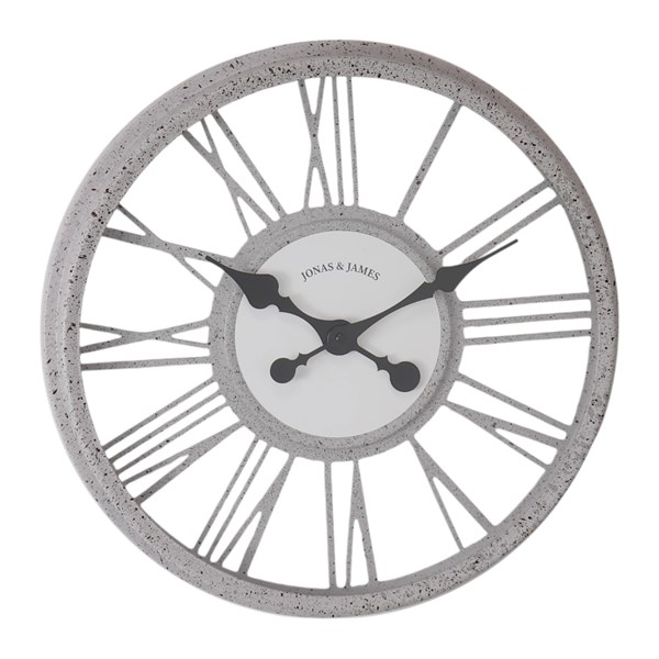 Taupe Wall Clock 45cm Taupe Wall Clock 45cm