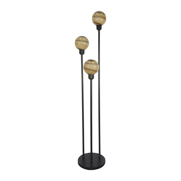 BrownSwirl Floor Lamp 25x123cm