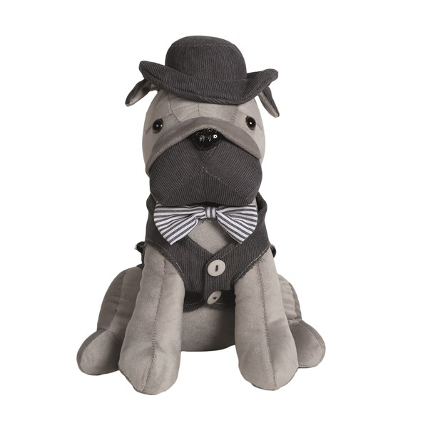 Bull Dog Door Stop Grey 36x21cm Bull Dog Door Stop Grey 36x21cm