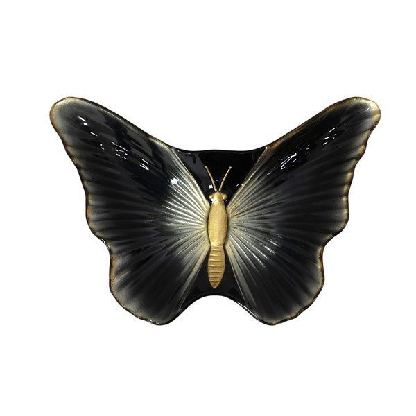 Butterfly Plate 37x25cm