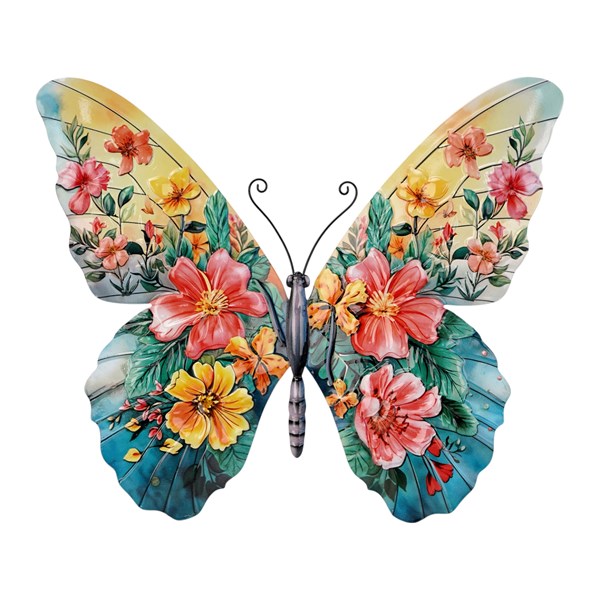 Butterfly Wall Art 24x25cm