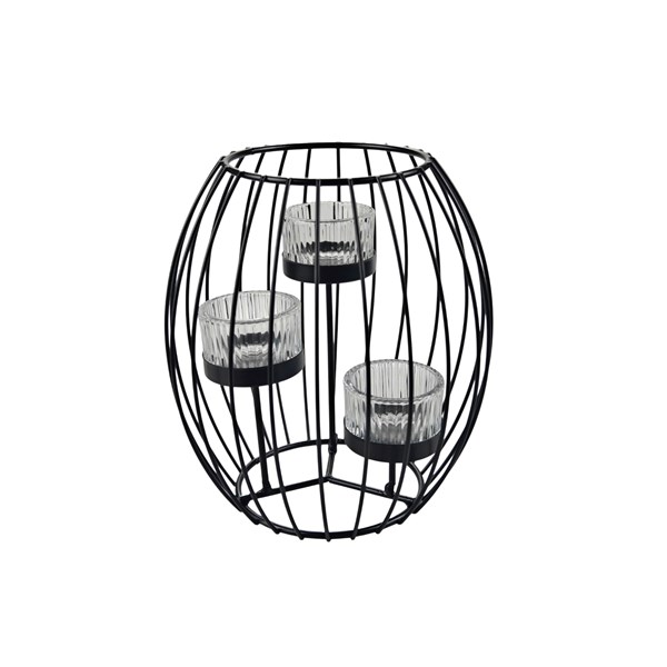 Cage Triple Tealight Holder 17 x 19cm Cage Triple Tealight Holder 17 x 19cm