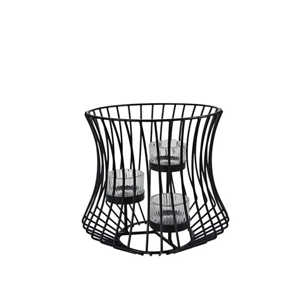 Cage Triple Tealight Holder 20 x 18cm Cage Triple Tealight Holder 20 x 18cm