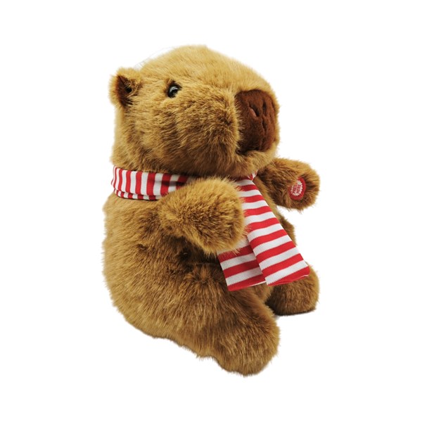 Capybara Rocking Around The Christmas Tree 28cm Capybara Rocking Around The Christmas Tree 28cm