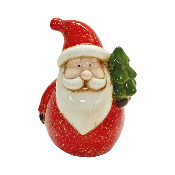 Ceramic Santa 9x12cm Ceramic Santa 9x12cm