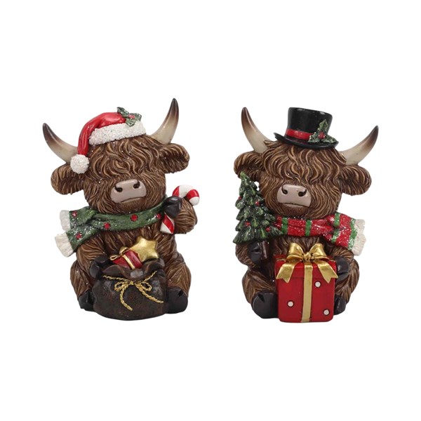 Christmas Highland 10x13cm 2 Assorted Christmas Highland 10x13cm 2 Assorted