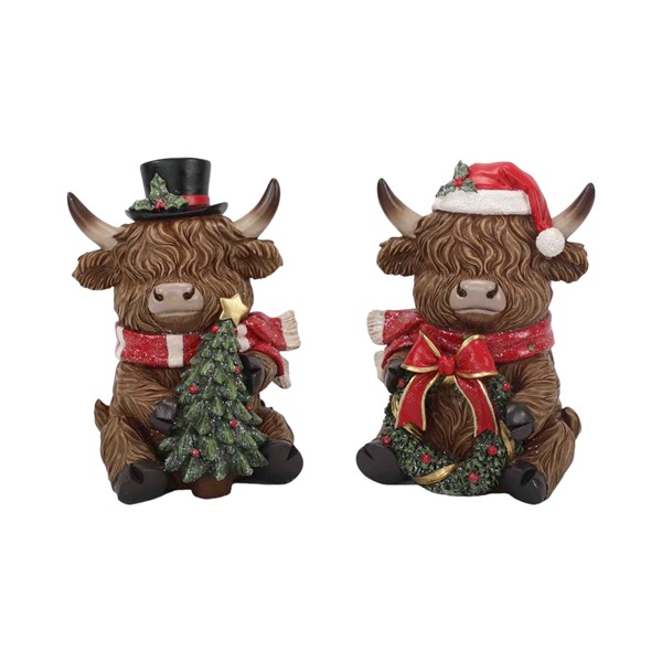 Christmas Highland 15x20cm 2 Assorted Christmas Highland 15x20cm 2 Assorted