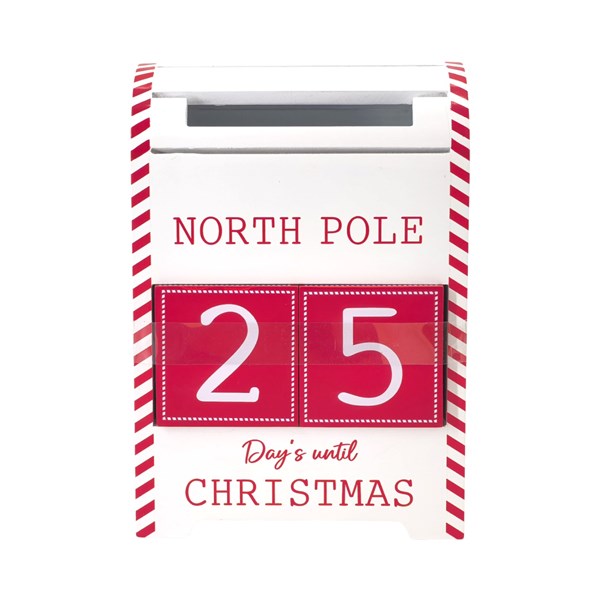 Christmas Countdown Cube 16 x 23cm Christmas Countdown Cube 16 x 23cm