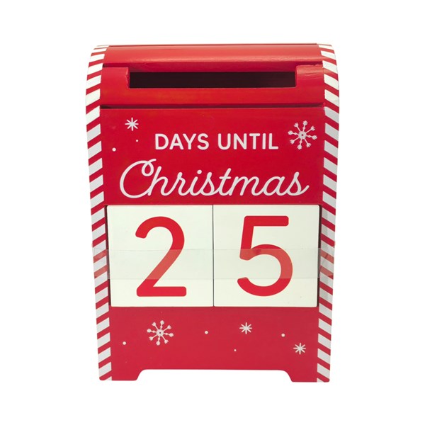 Christmas Countdown Cube 16 x 23cm Christmas Countdown Cube 16 x 23cm