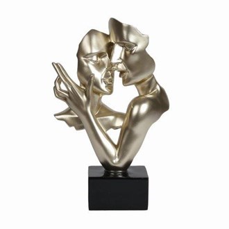 Couple Sculpture Gold 25x38cm Couple Sculpture Gold 25x38cm