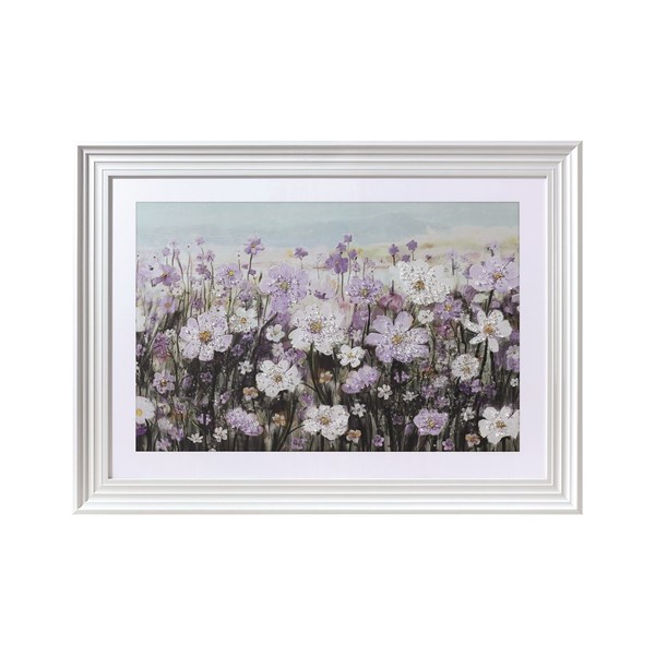 Crystal Art Lilac Floral 85x115cm Crystal Art Lilac Floral 85x115cm