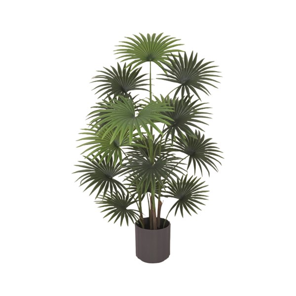 Fan Palm Artificial Tree in Pot 120cm Fan Palm Artificial Tree in Pot 120cm