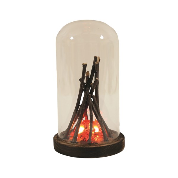 Flame Effect LED Dome 25cm Flame Effect LED Dome 25cm