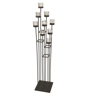 Floor Standing 9 Tea Light Holder 116cm