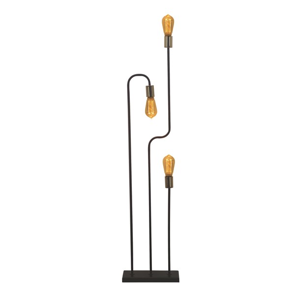 Floor Standing Triple Lamp 129cm Floor Standing Triple Lamp 129cm